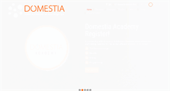Desktop Screenshot of domestia.be